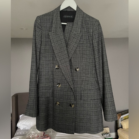 Zara Plaid Suit - Picture 3 of 8